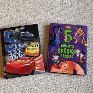 Disney Racing and Spooky Stories Book Set - Black, Red, Purple